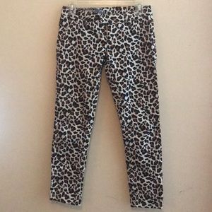 Volcom leopard print pants